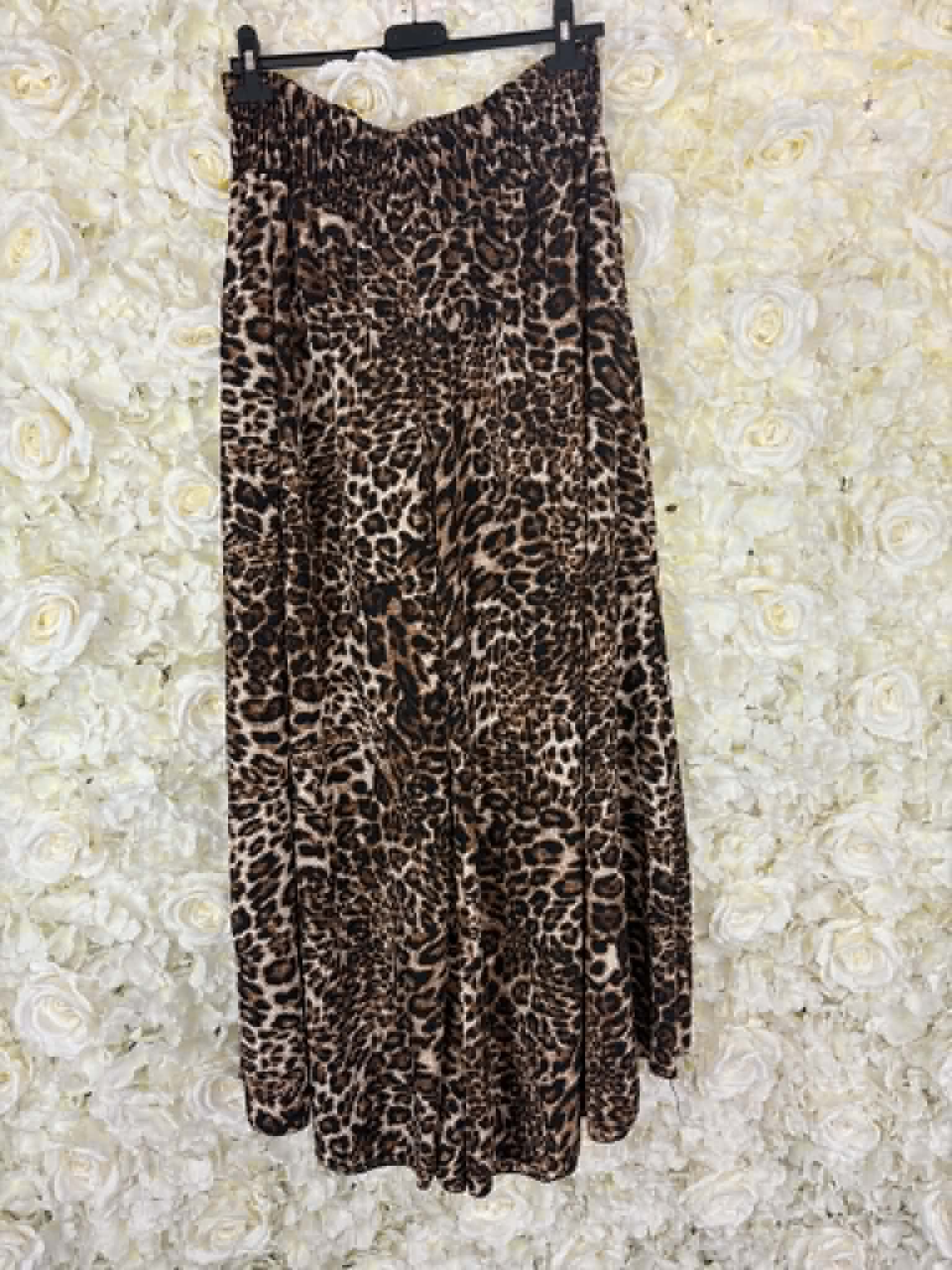 Carla - Leopard Print Trousers 14 to 24