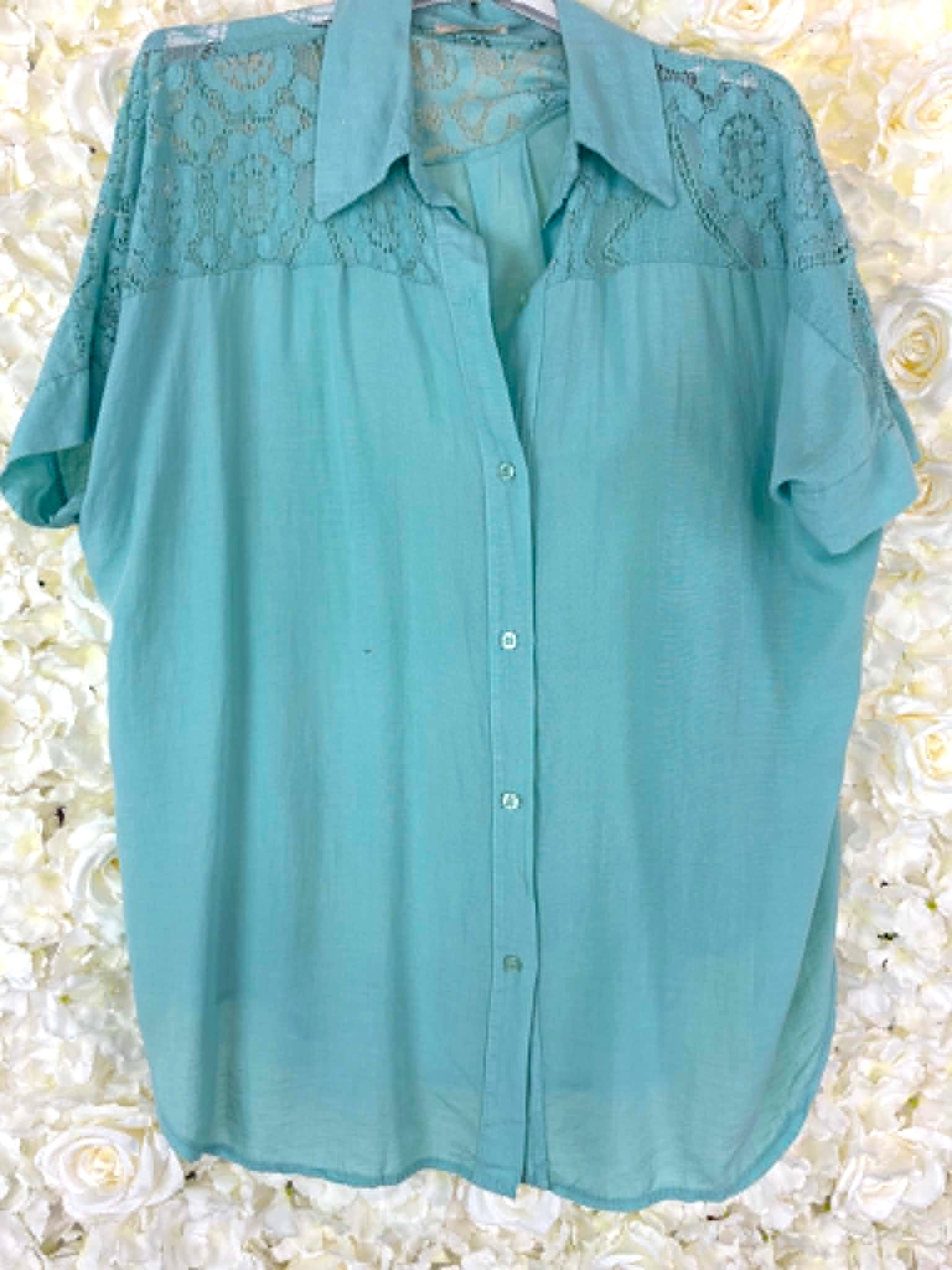 BRINDA - Lace Blouse 14 to 24