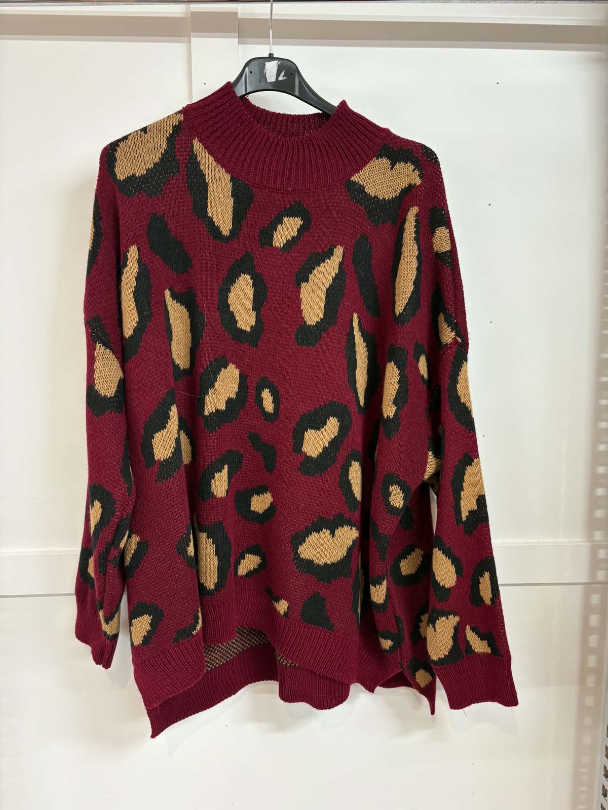Velma - Chunky Animal Print Jumper 14 to 24