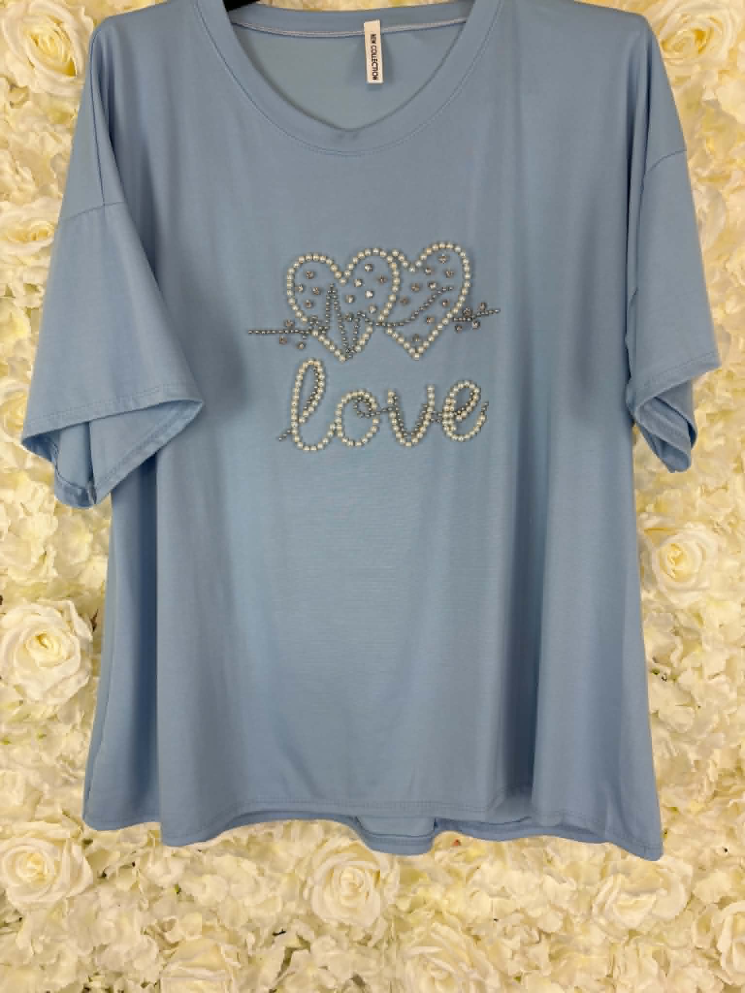 Holly - Bling n Pearl T shirt 14 to 24