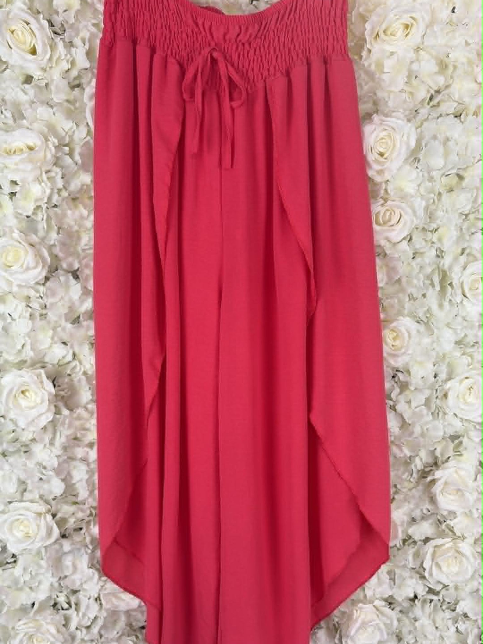 CLARA - Barrel Leg Wrap Trousers 14 to 24