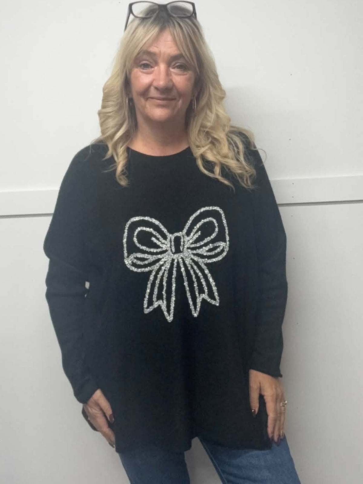 LAUREEL - Bling Bow Jumper 14 to 24