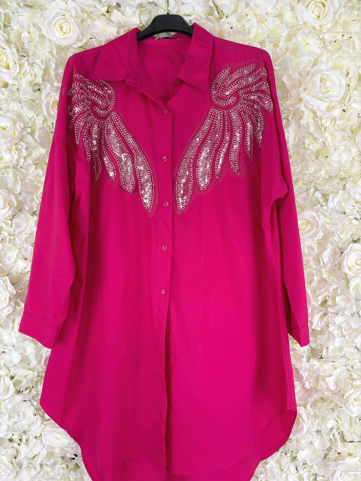 VICKI - Angel Wing Luxury Shirt 12 to 20/22