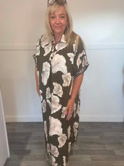 MADDOX - Long Shirt Dress 14 to 24