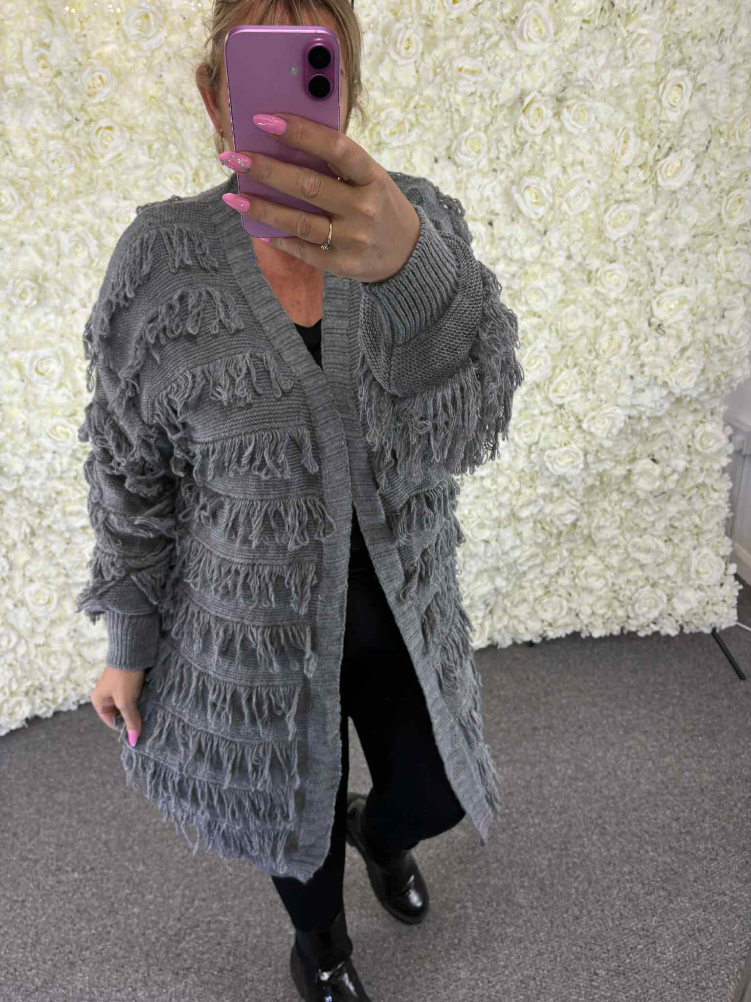 Tatum - Loopy Cardigan 14 to 24