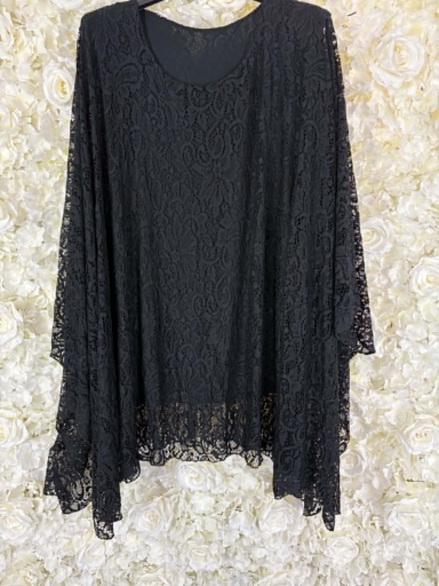 Maddie - Lace Blouse 14 to 26/28