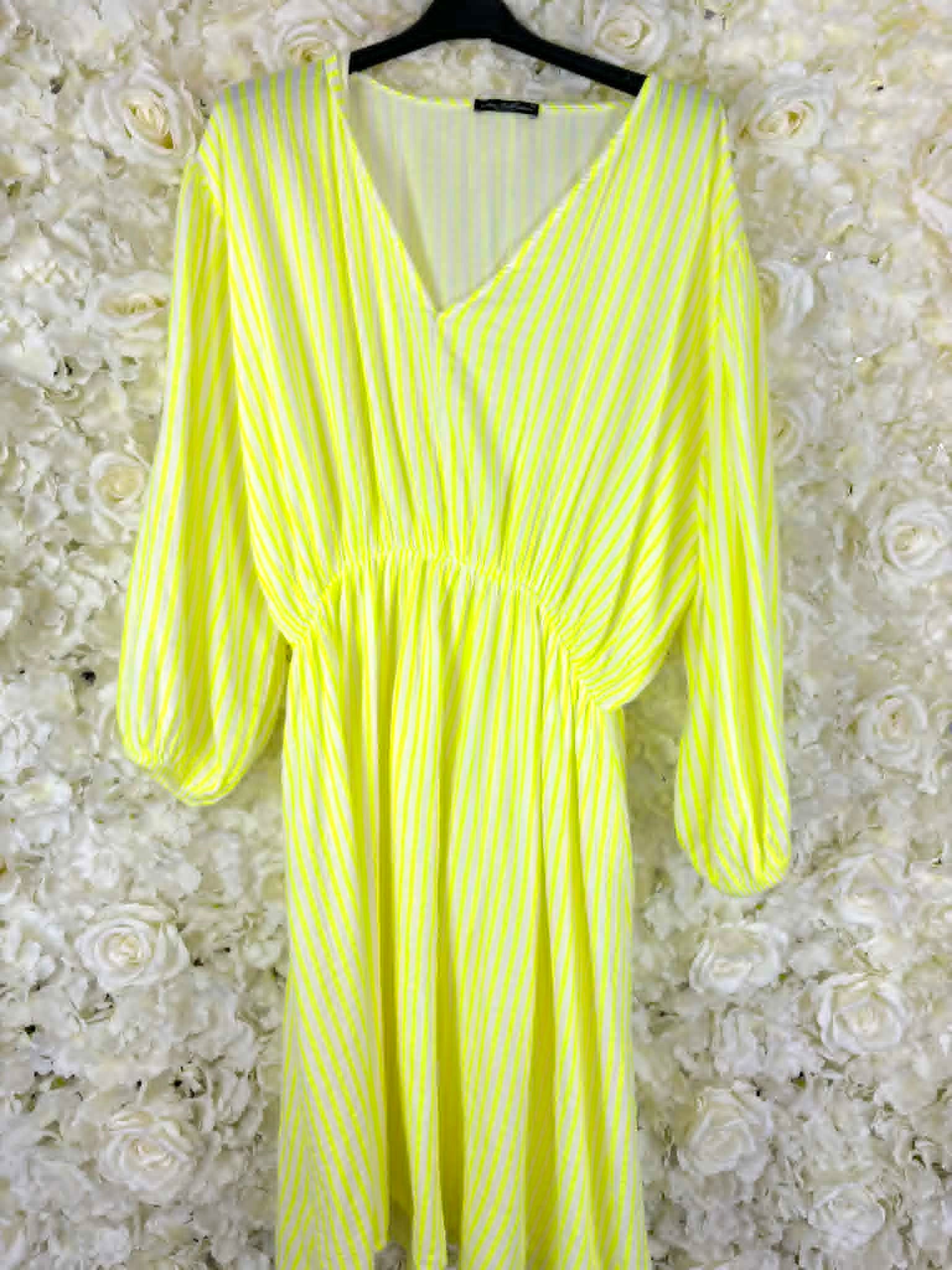 PENELOPE - Striped Dress 16 to 24/26