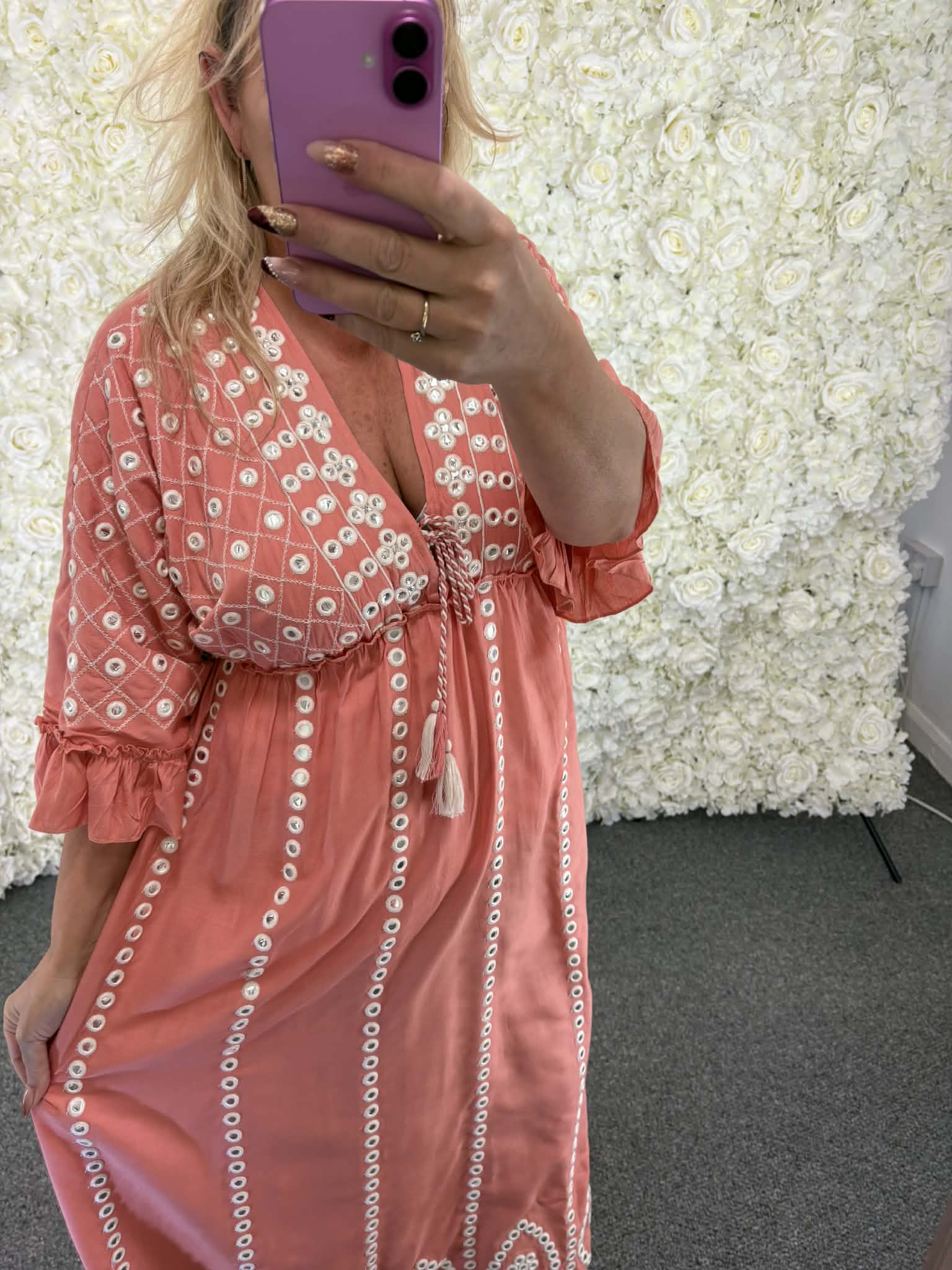 Sarah - Boho Luxury Dress 12 to 16/18