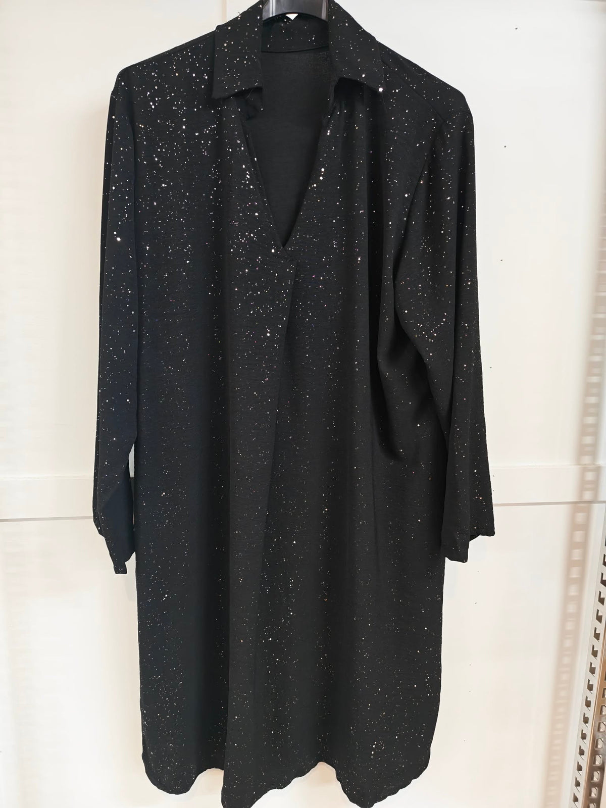 HAZEL - Sparkle Shirt Dress 14 to 24