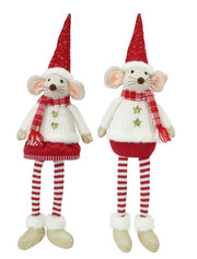 Festive Mice x 2