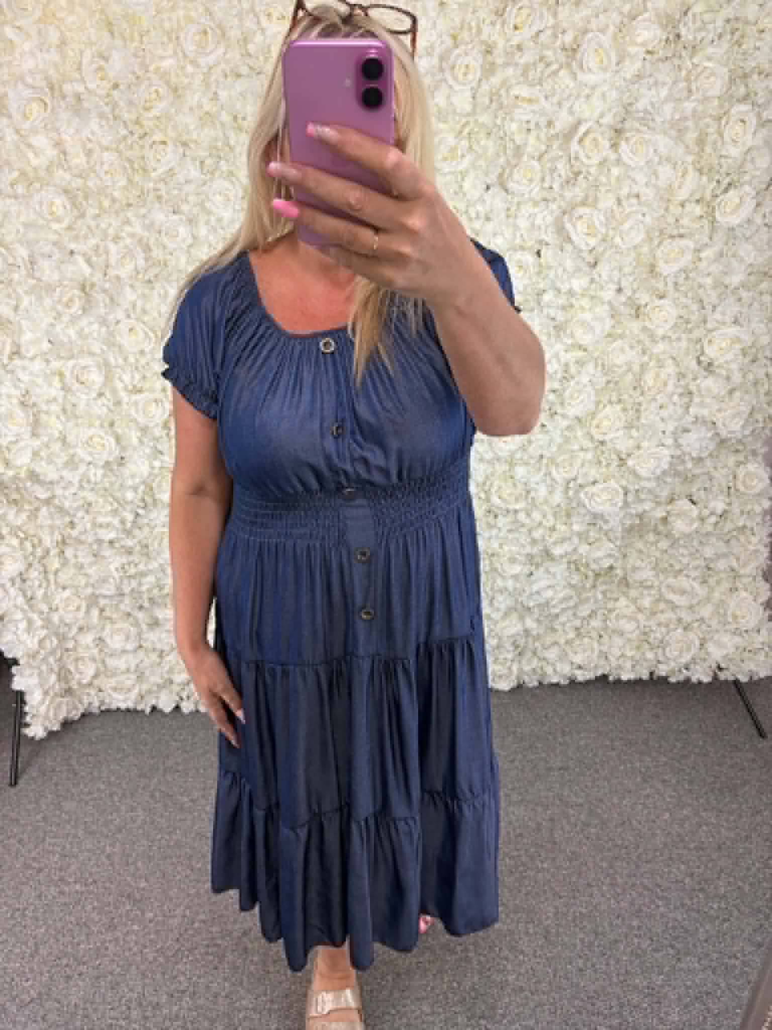 Selma - Denim Dress 12 to 22