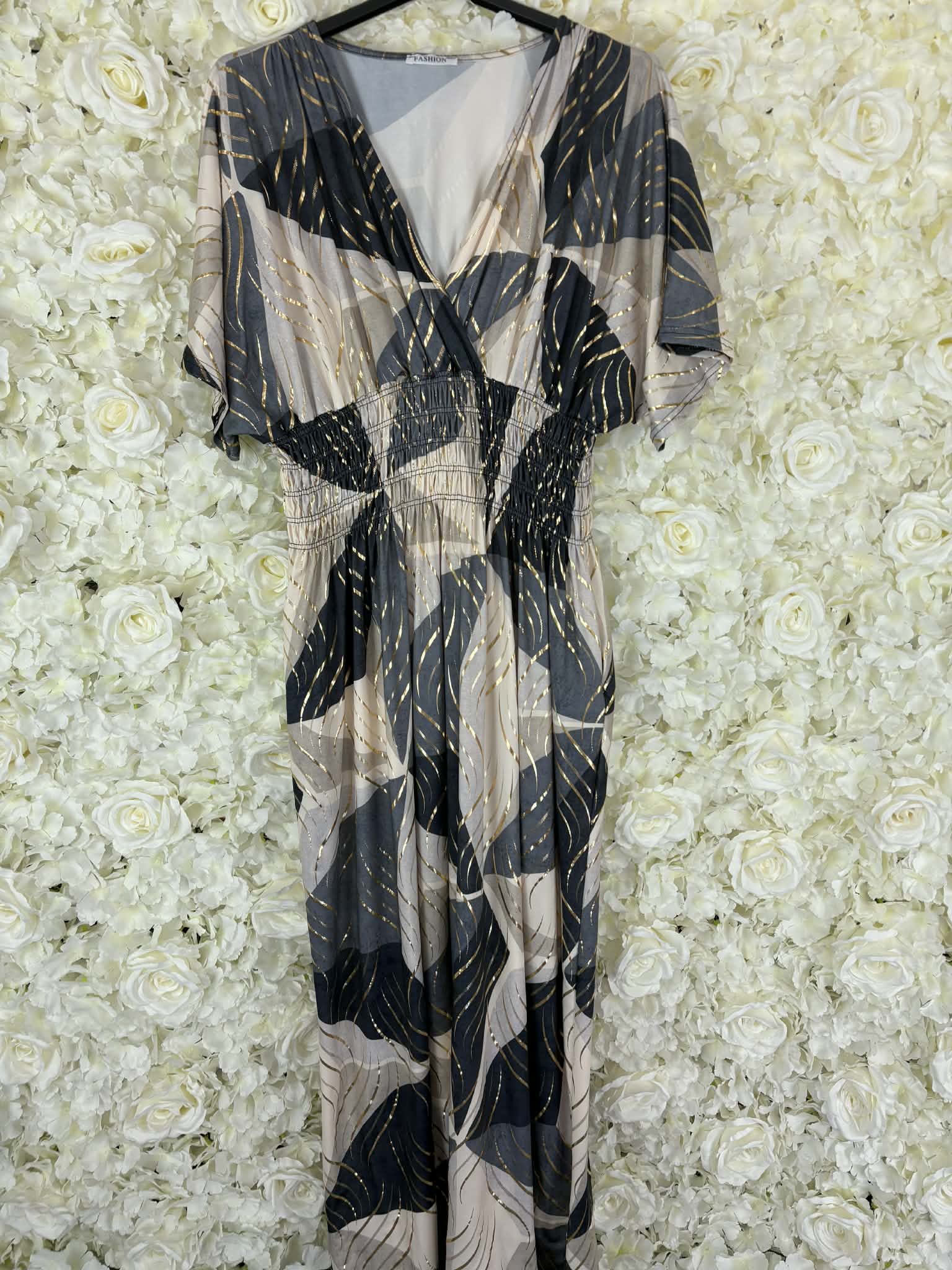 HELENA - Wrap Maxi Dress 14 to 24