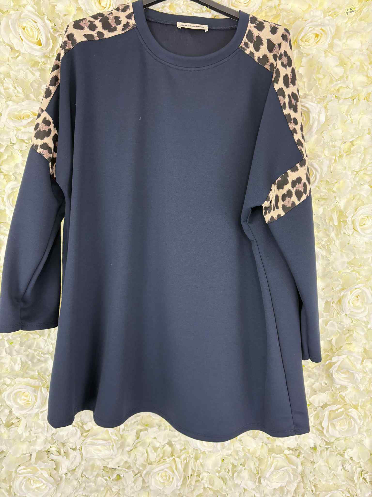 Vera - Leopard Print Sweatshirt 14 to 22