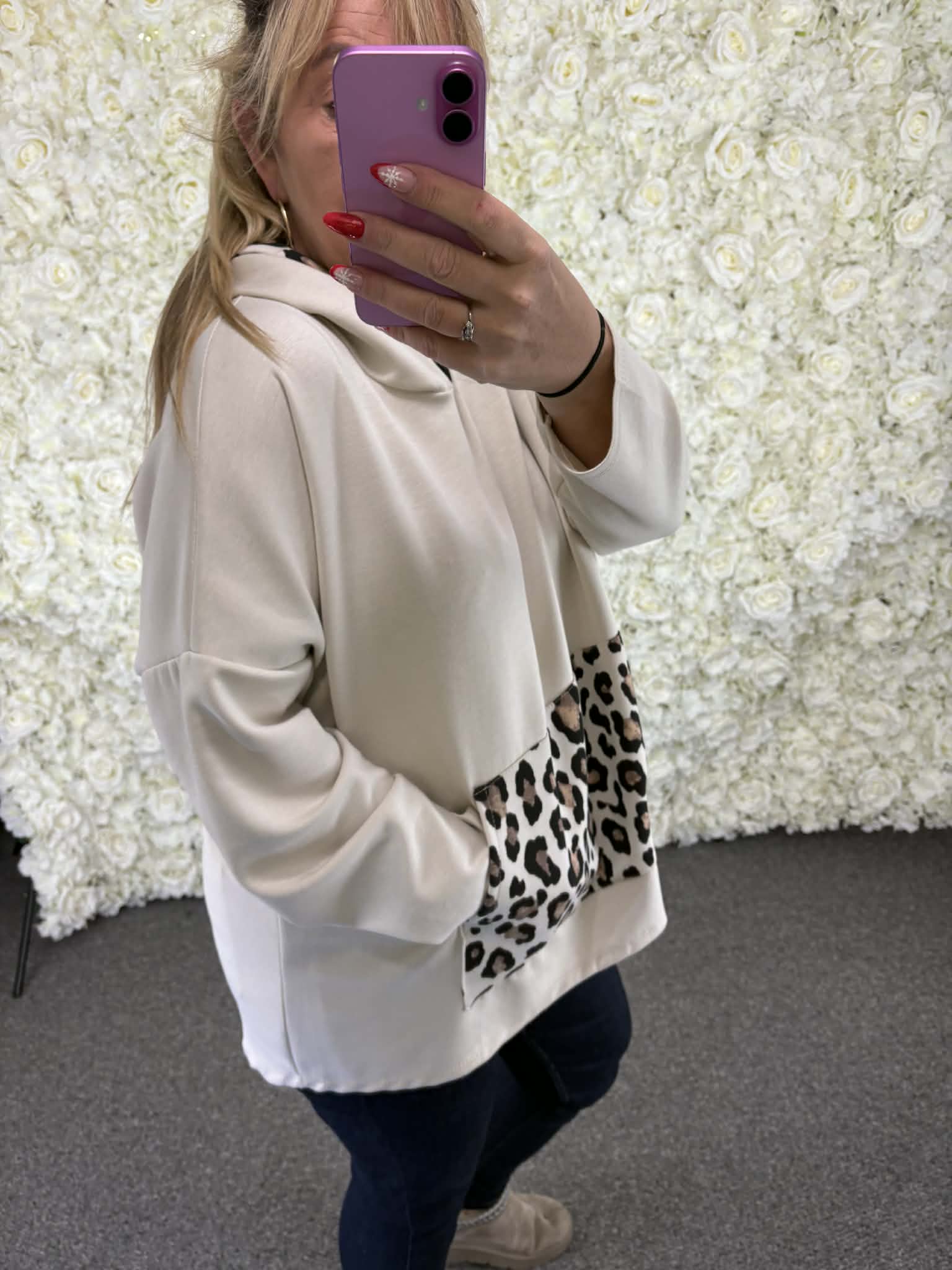 Holly - Animal Print Hoodie 14 to 22/24