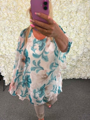 Debbie Floral Blouse 16 to 24/26