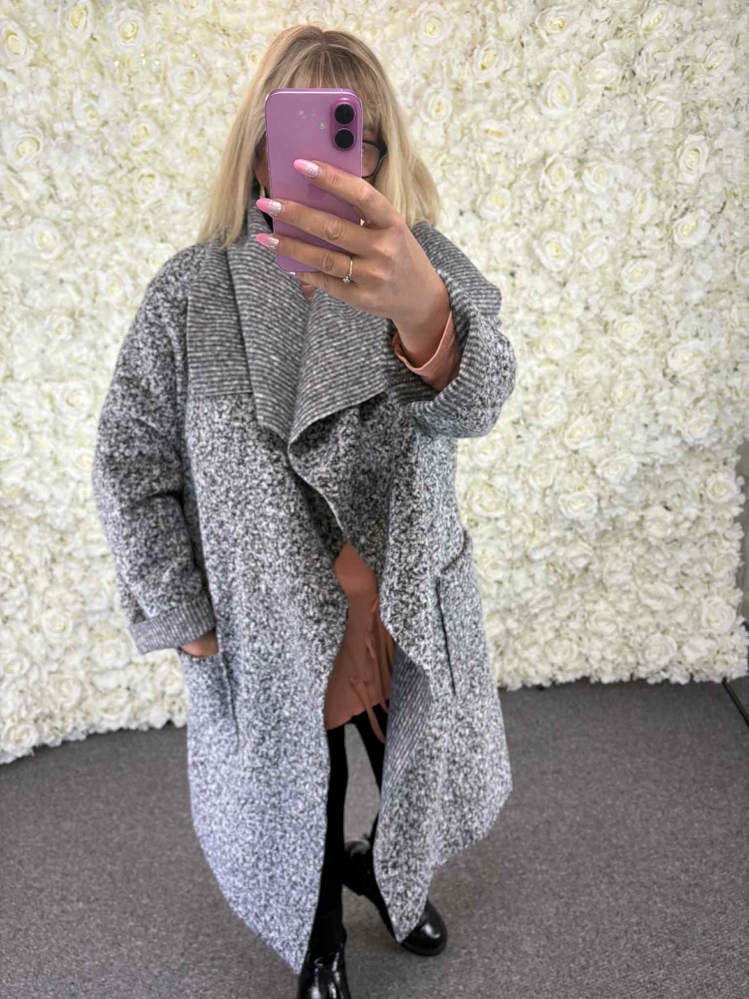 Stella - Waterfall Style Coat 14 to 24