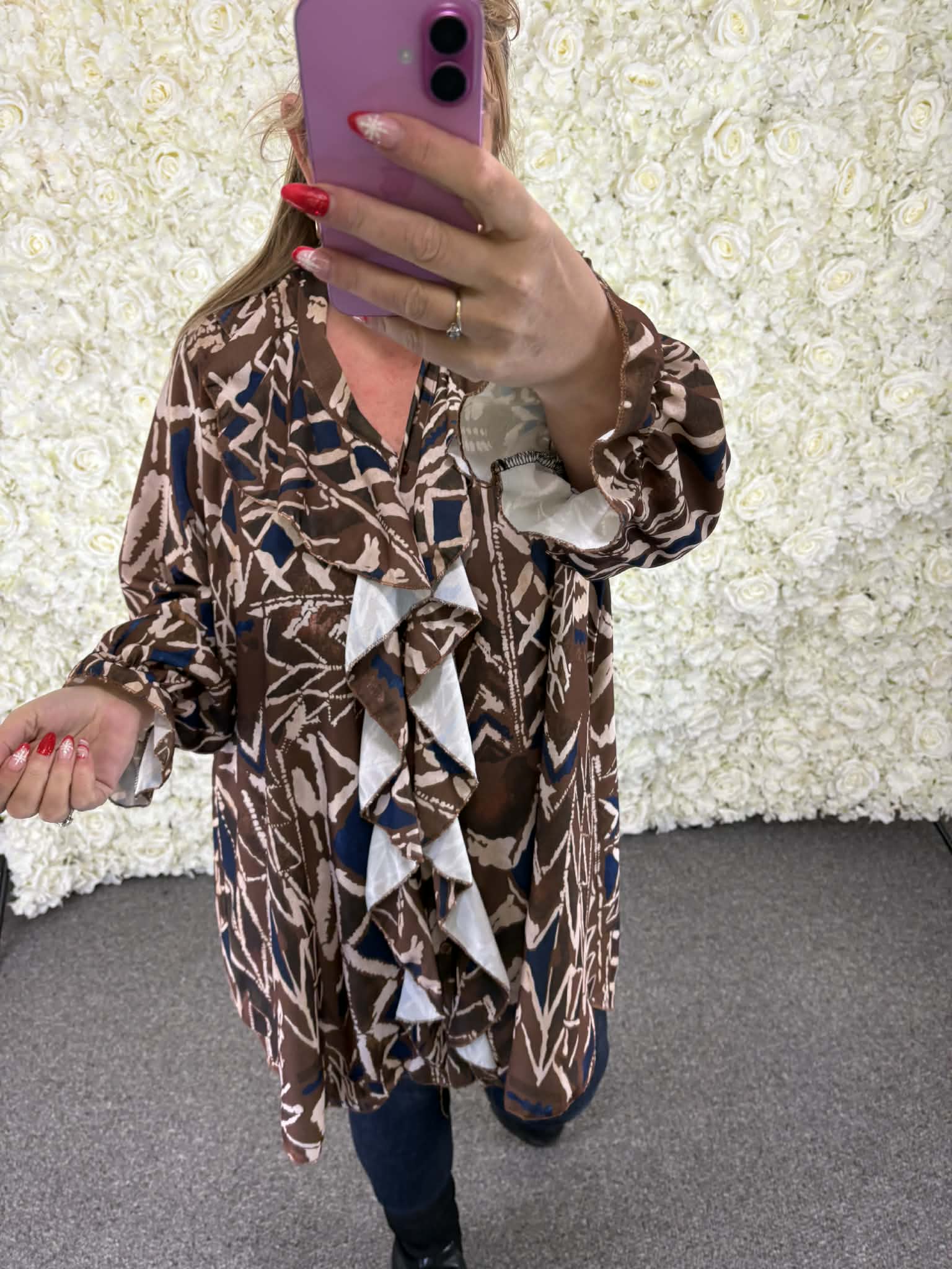 Zuri - Ruffle Blouse 14 to 24