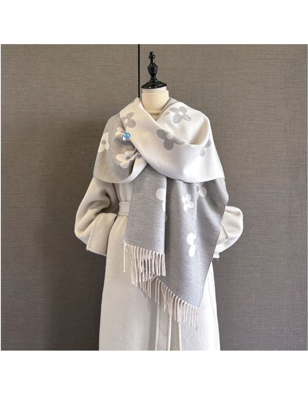 EDEN - Flower Scarf 180cm x 63cm