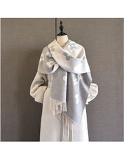 EDEN - Flower Scarf 180cm x 63cm