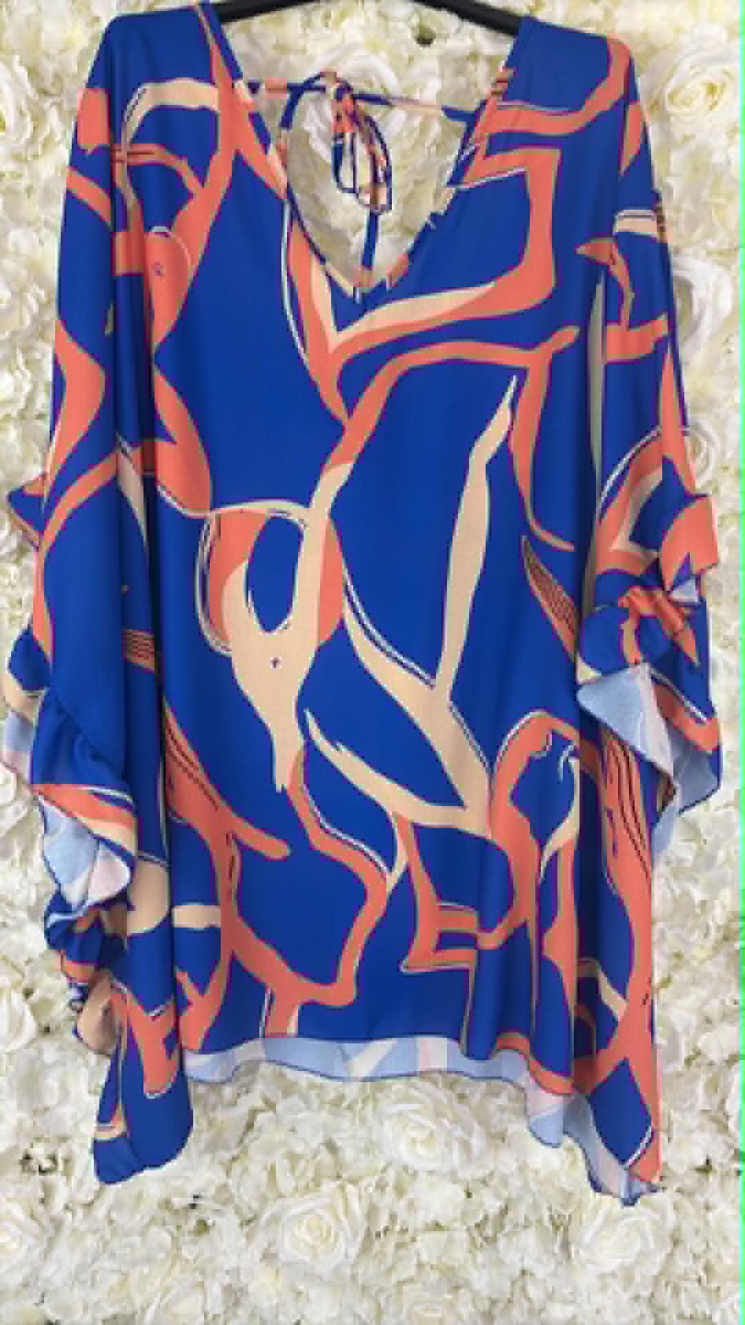 Hera - Ruffle Edge Blouse 16/18 to 24/26