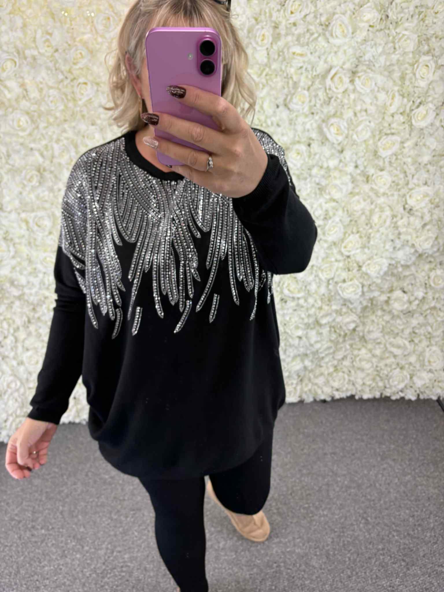 DIANA - Bling Sparkle Jumper 14 to 24