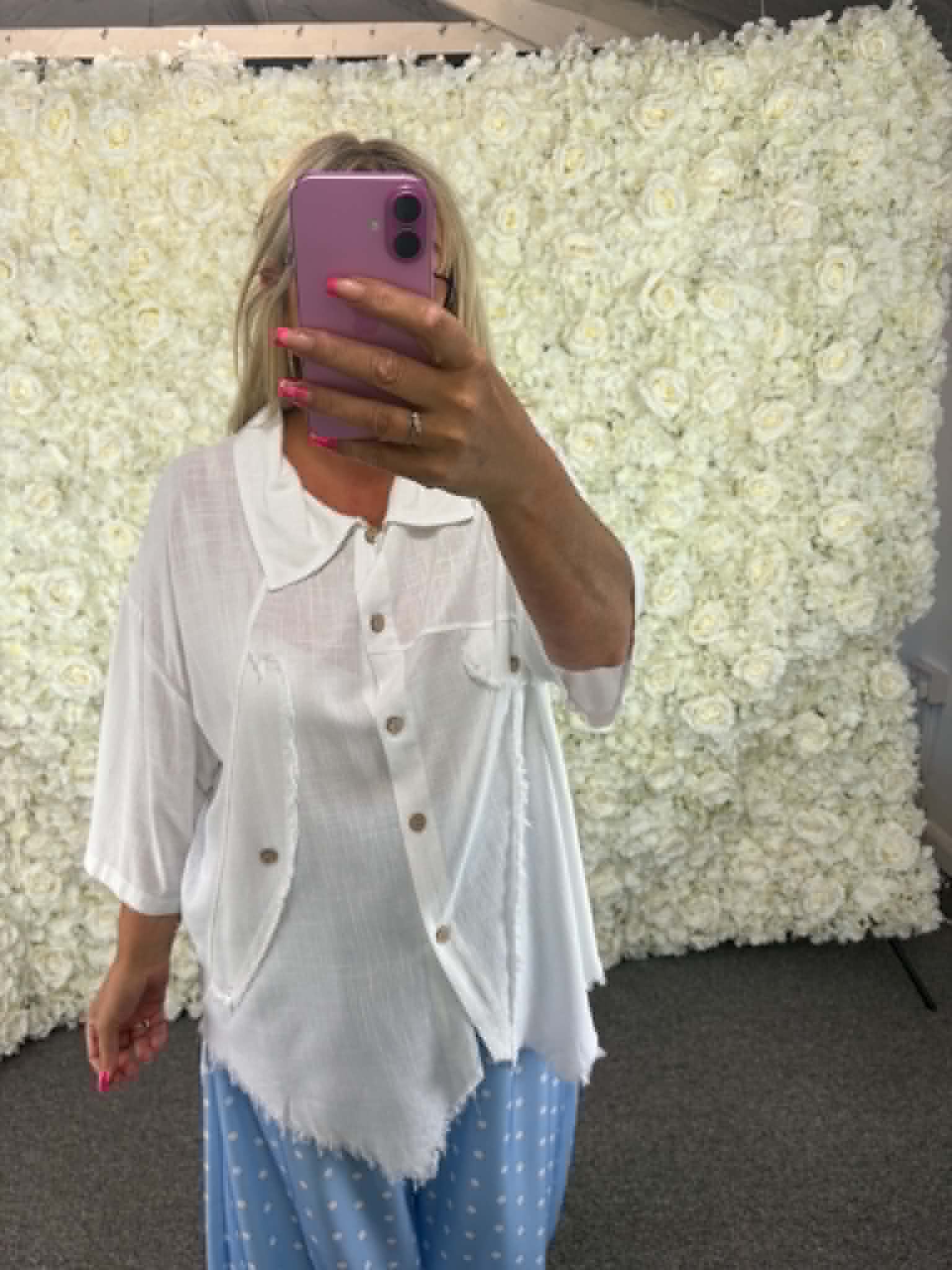 Hartley -  Plain Blouse 14 to 24