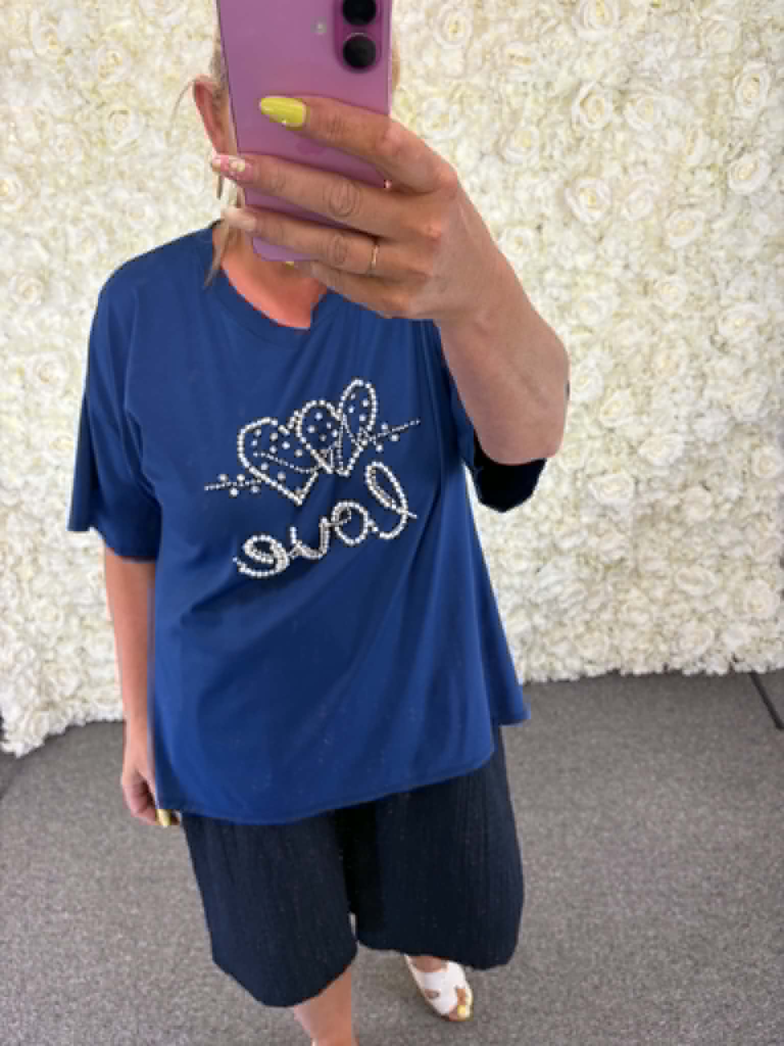 Holly - Bling n Pearl T shirt 14 to 24