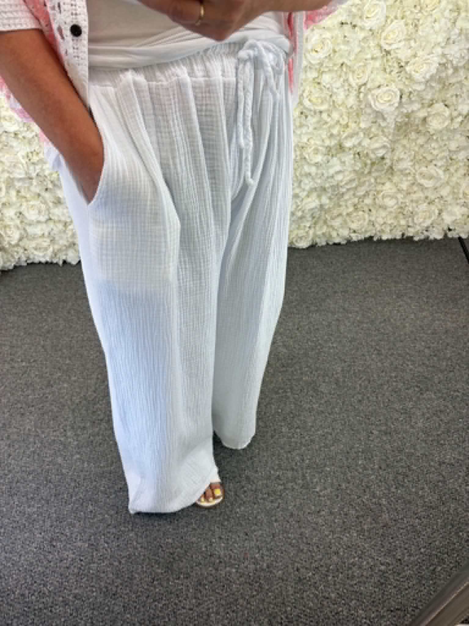 Amanda - Cotton Trousers 14/16 to 24
