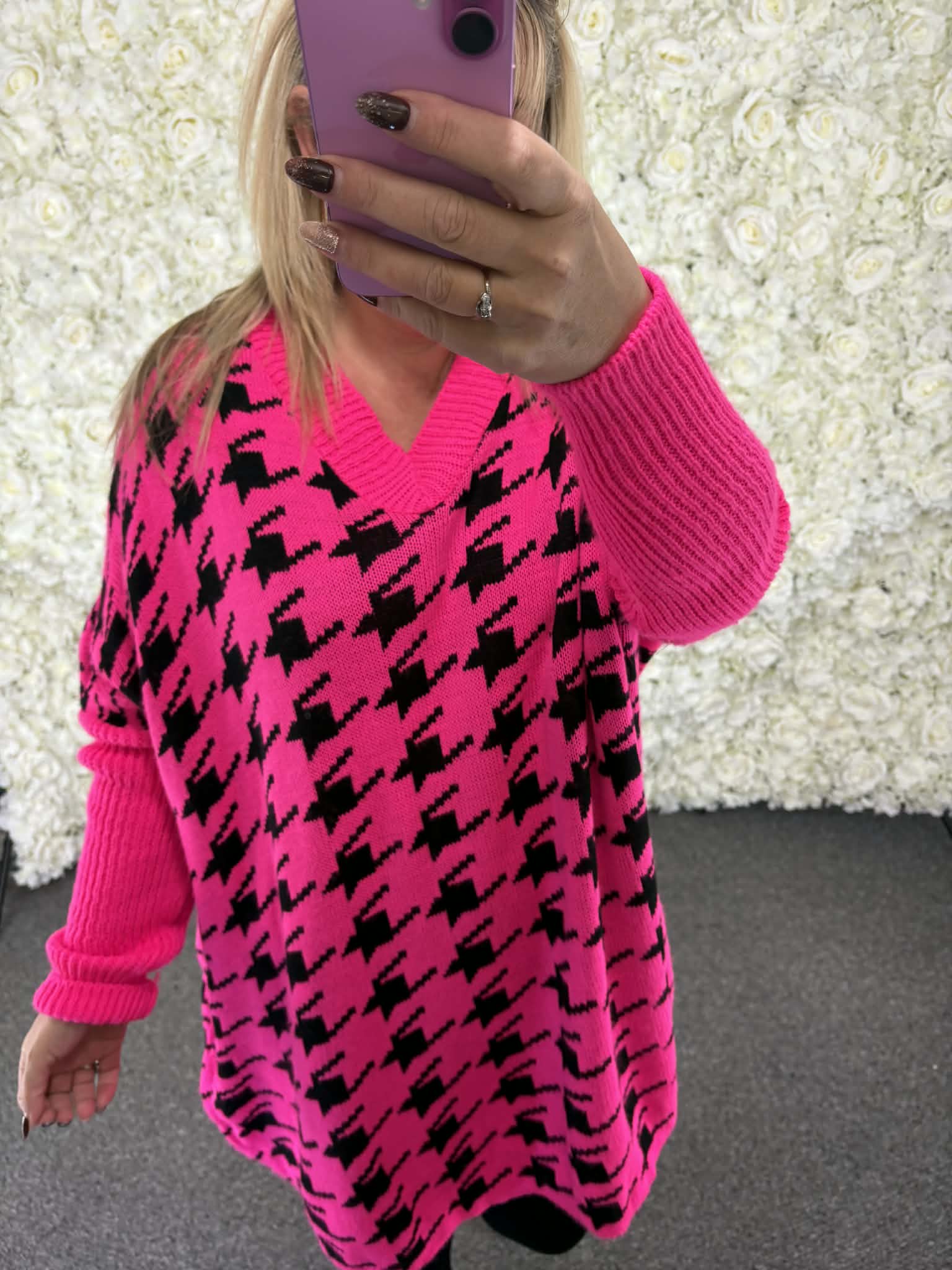 Suzie - Oversized Zigzag Jumper 16 to 26