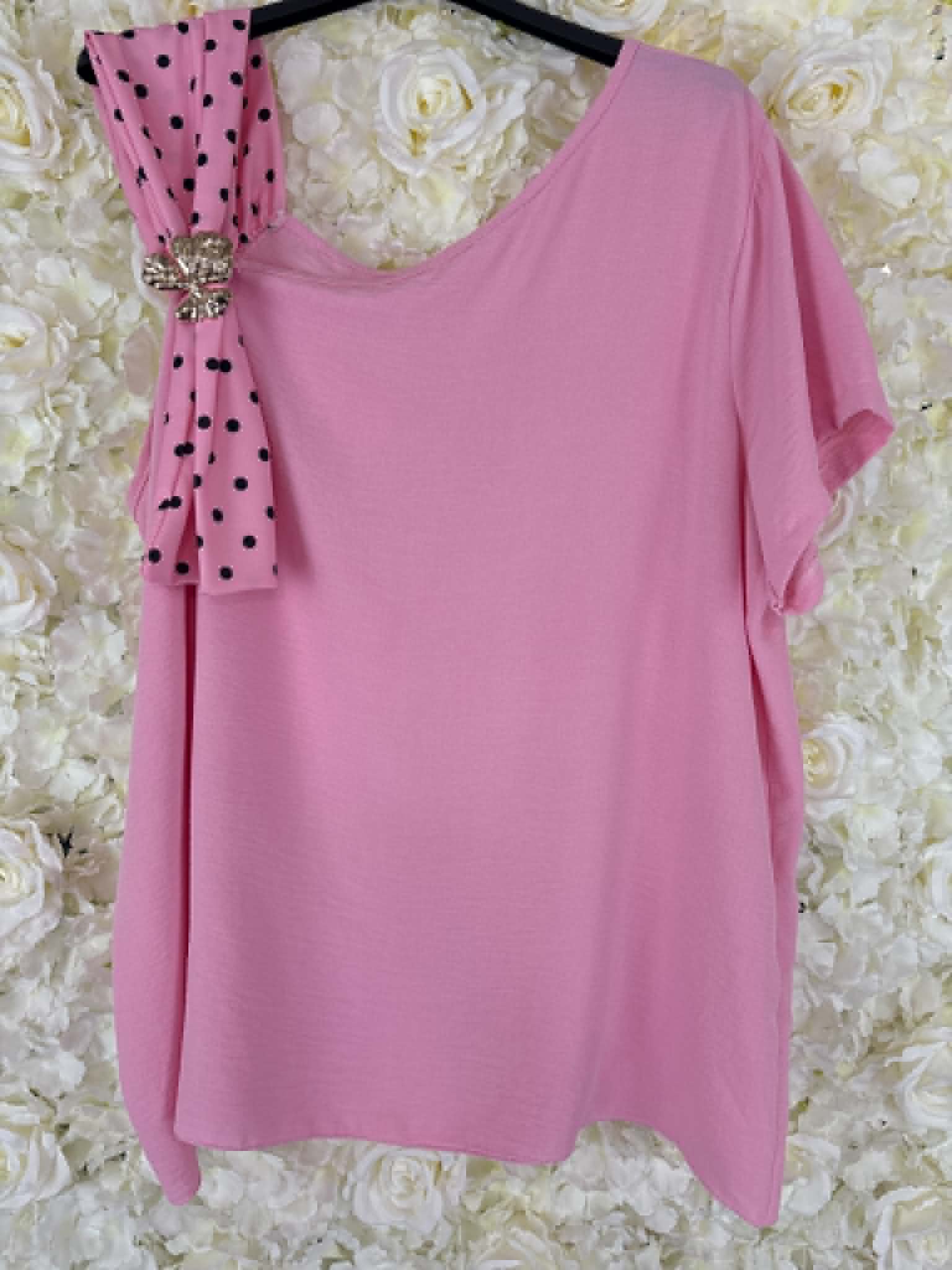 Shelley - Polka Dot Blouse 16/18 to 24