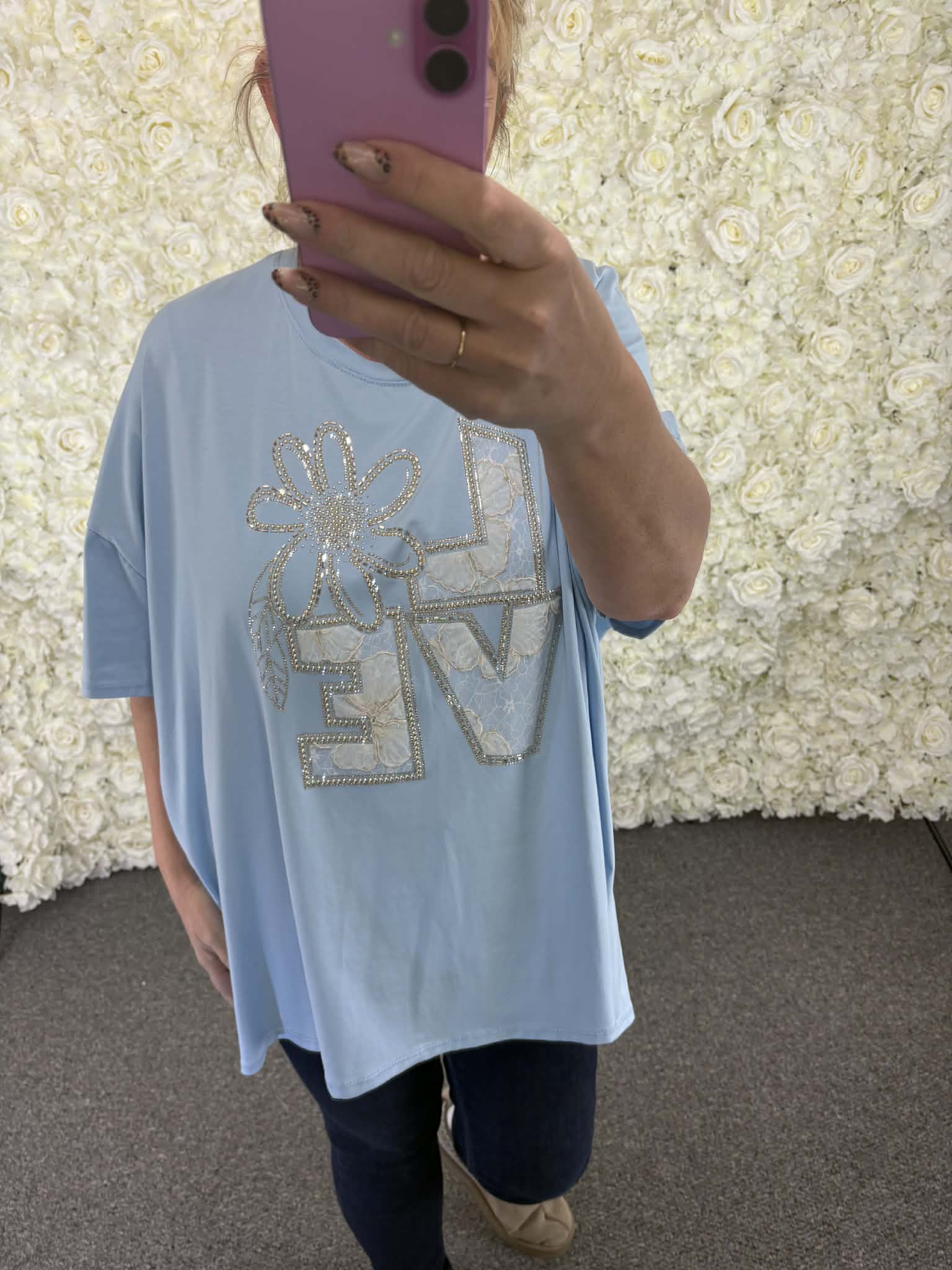 Lenetta - Bling Love Tshirt 16 to 24/26