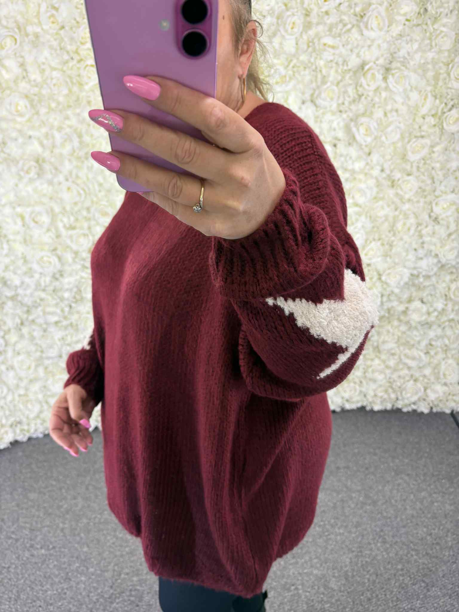 Shena - Chunky Star Jumper 16 to 24/26