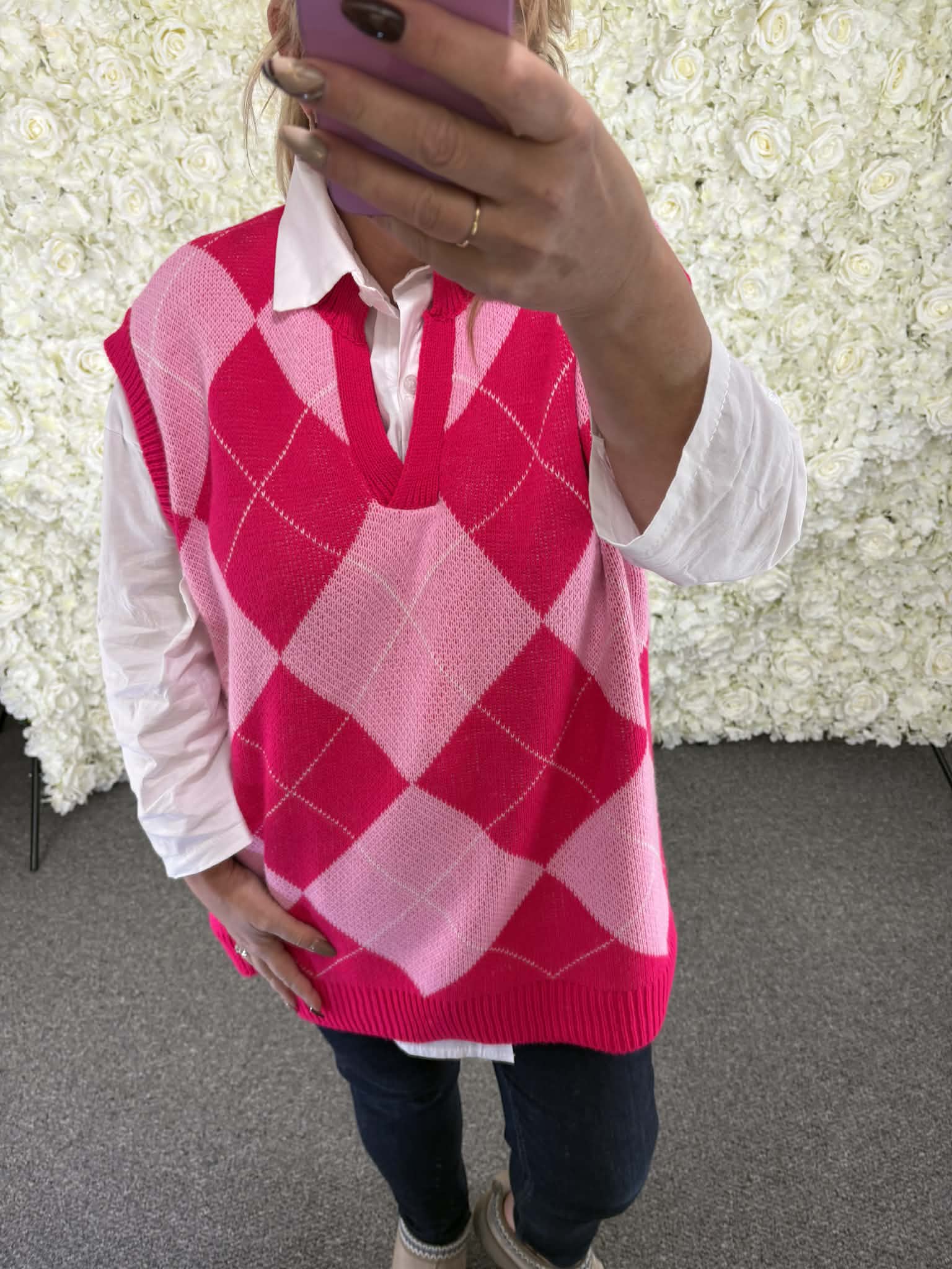 Suzy - Argyle Tank Top 16 to 24