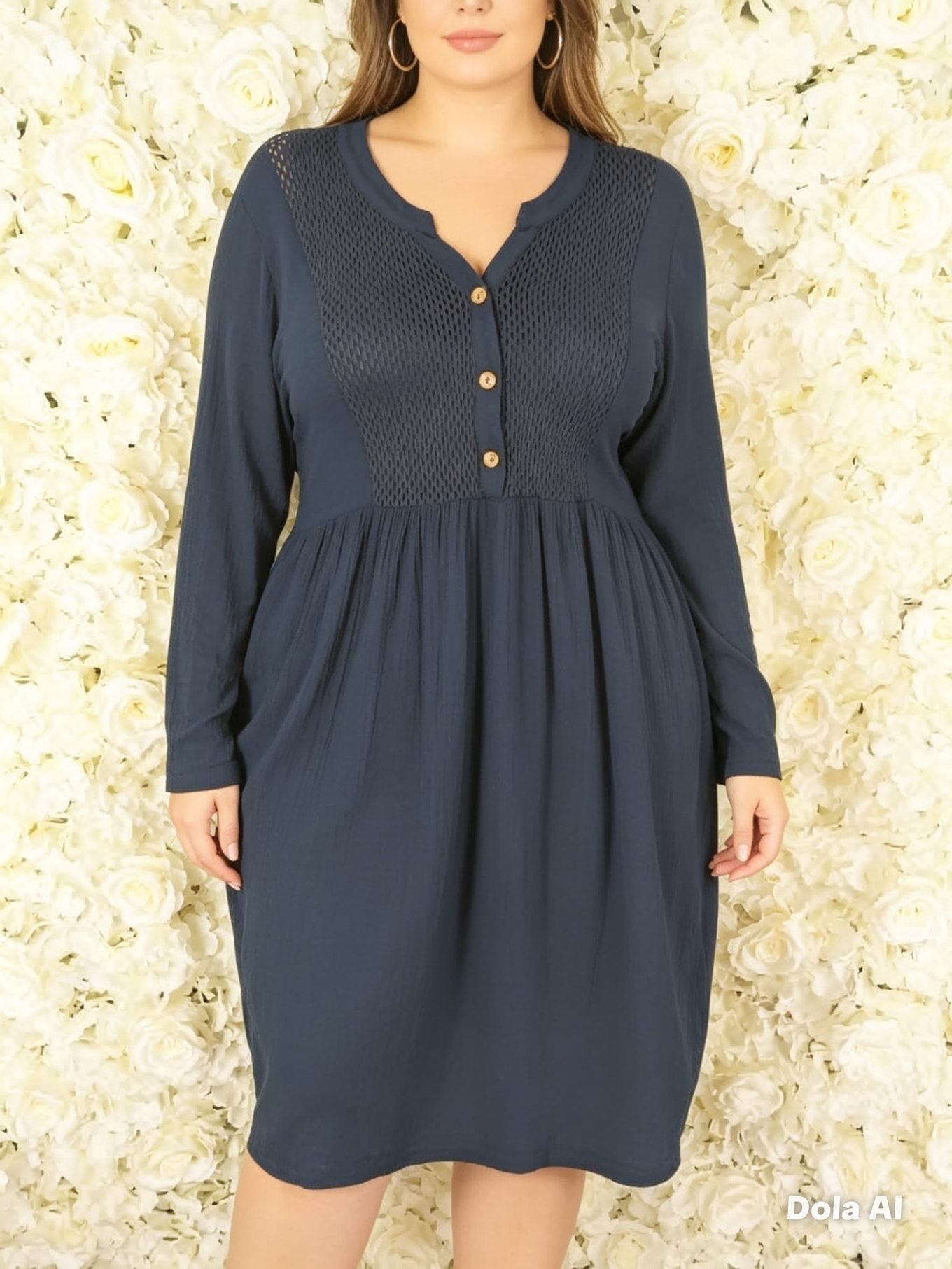NOUR - Smock Dress 18 to 24/26