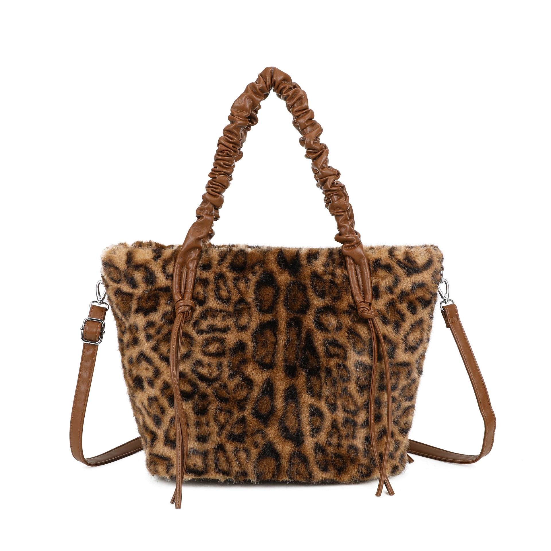 Layah - Faux Fur Handbag