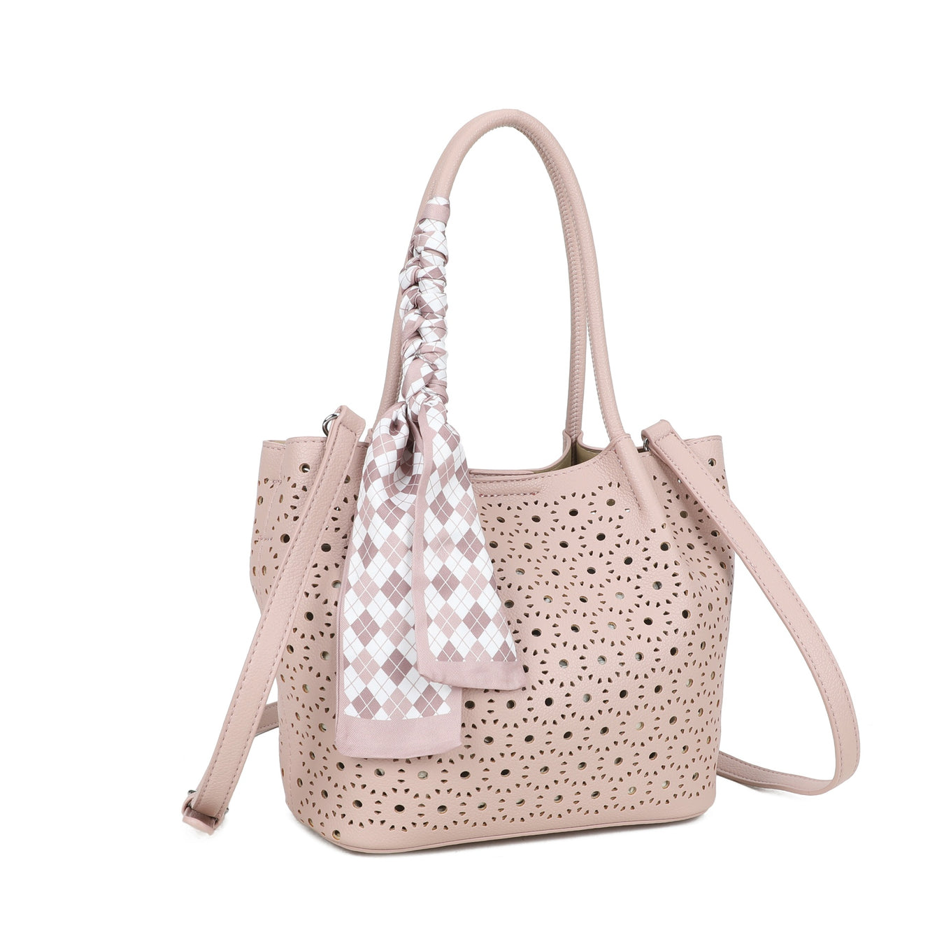 Carla - Laser cut scarf bag