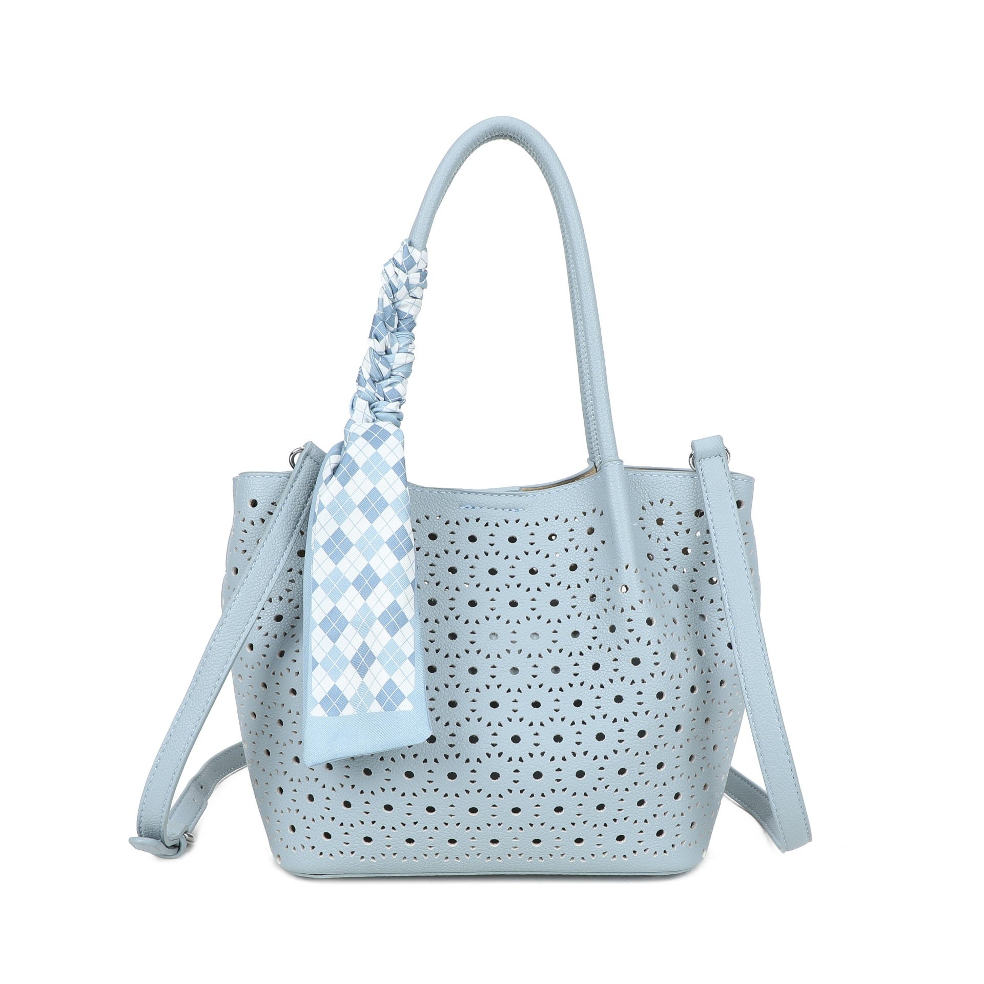Carla - Laser cut scarf bag