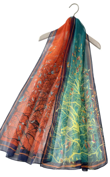 Lena - Tree Print Scarf