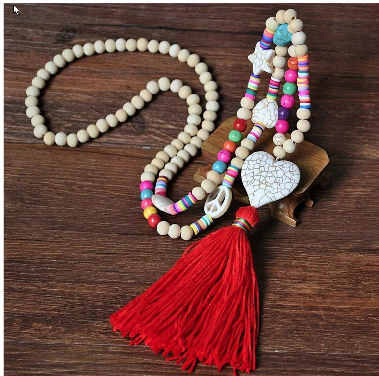 Nadia - Tassel Necklace