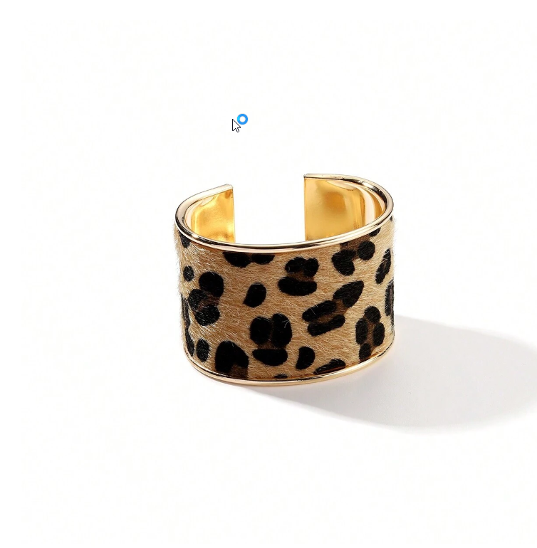 Karina - Leopard Print Bangle