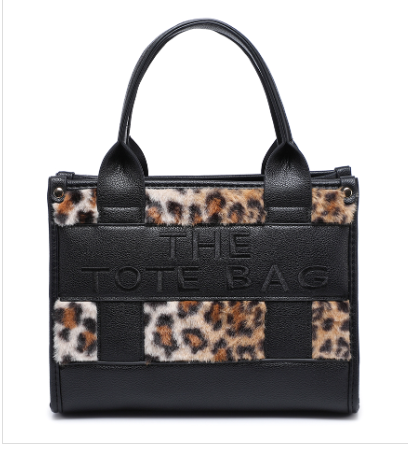 Louisa - Leopard Print Tote Bag