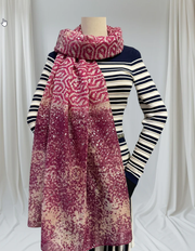 Avery - Glitter Leopard Spots Print Scarf