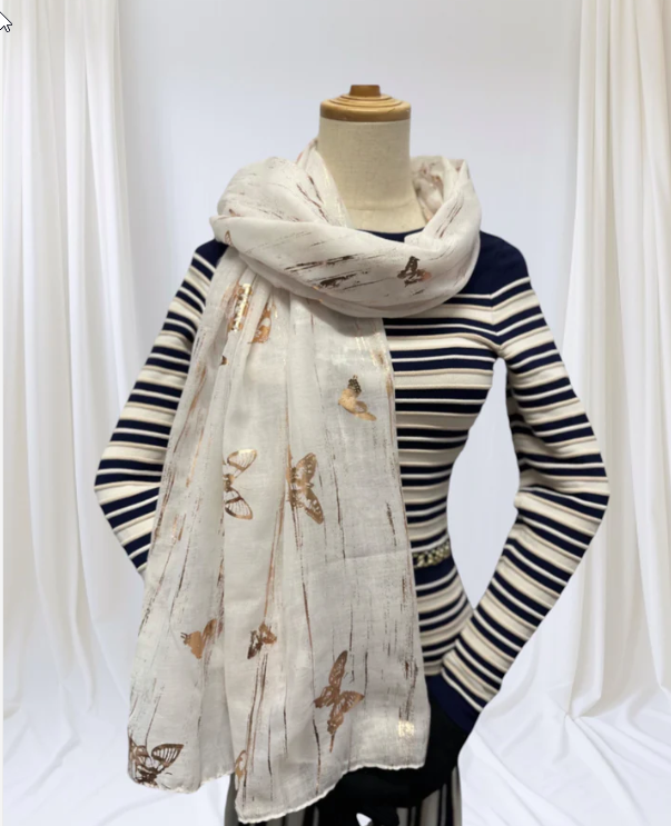 Kay - Butterfly Scarf