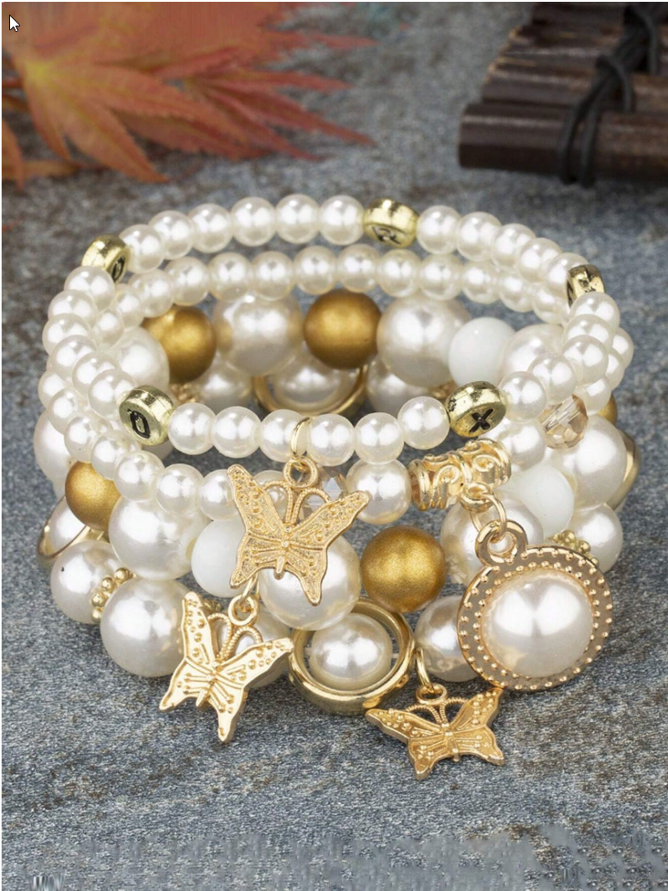 Melia - 4 piece bracelet set