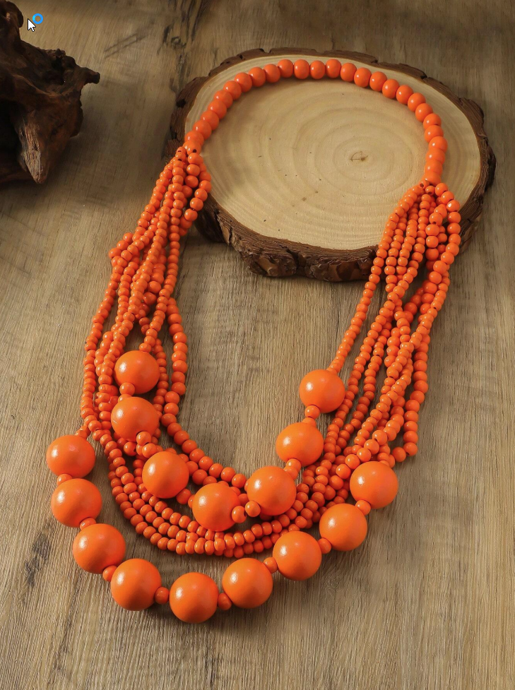 Mandy - Chunky Beaded Necklace