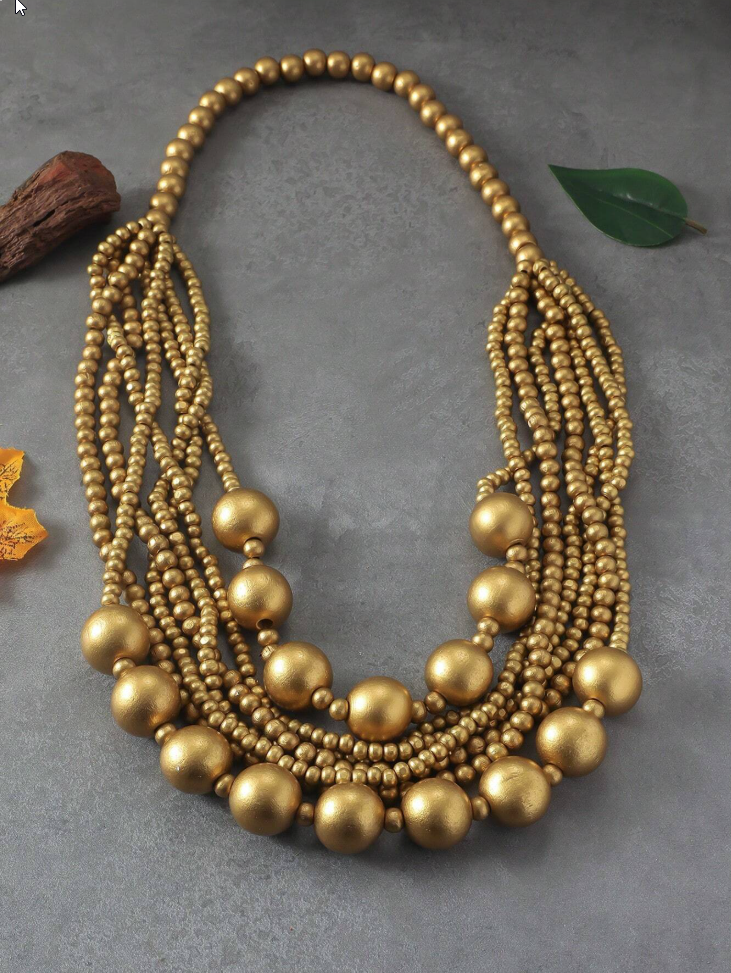 Mandy - Chunky Beaded Necklace