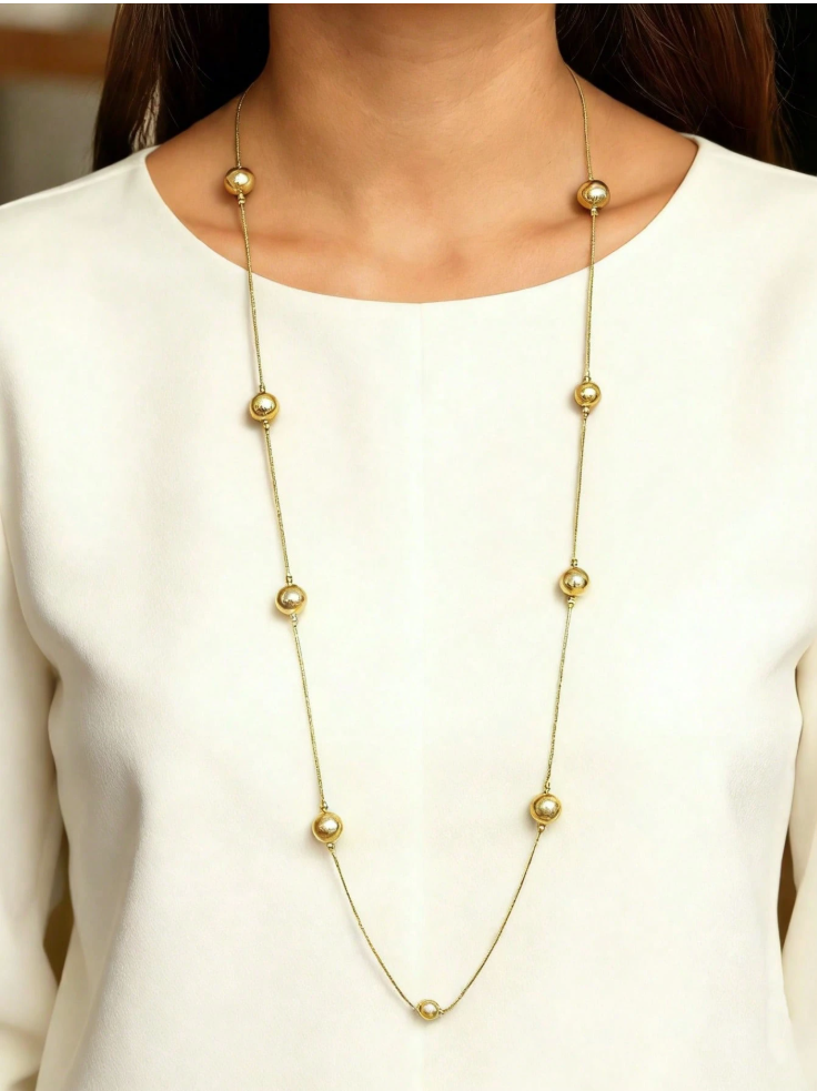 Rhea - Long Ball Necklace