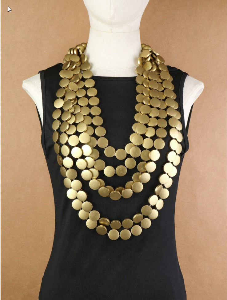 Tina - Disc - Necklace