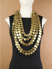 Tina - Disc - Necklace