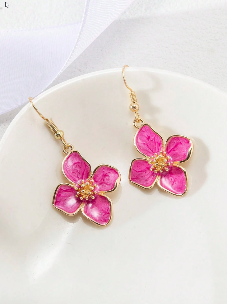 Suzanne - Flower Earrings